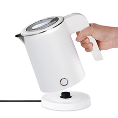 0.5L portable electric tea kettle for travel with stainless steel interior
