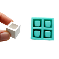 1:12 scale miniature blocks mold for dioramas