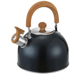 1.89 quart tea kettle purple coated stainless steel