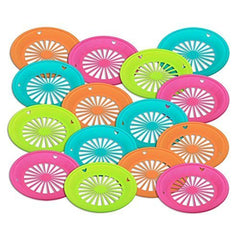 1 dozen reusable plastic holders for 9 inch paper plates