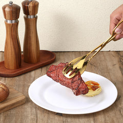 10 inch gold serving tongs for weddings and parties