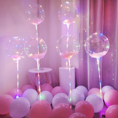 Large 24 inch bubble balloons in a pack