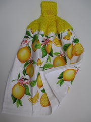 100% cotton terrycloth dishtowel folded and stitched