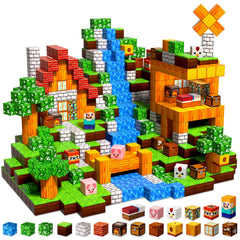 100pcs magnetic blocks with 0.8in cubes