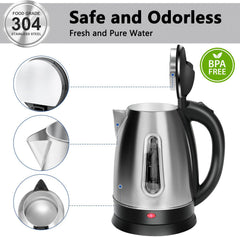 1100 watt rapid boiling electric kettle