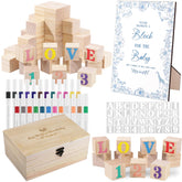 114Pcs Baby Shower Games Kit components overview