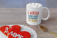 White 11 oz mug with durable sublimation print