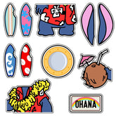 11 piece cruise door magnets for cabin decoration