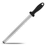 12 inch diamond honing steel with ergonomic handle