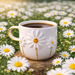 12 oz handmade ceramic mug in gift set