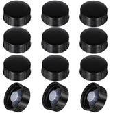 12 pack 28mm growler caps resin black seal screw caps