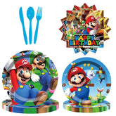 120Pcs birthday party decorations kit package for 20 guests