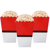 12pcs cartoon animation popcorn box set front view