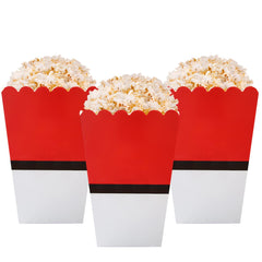 12pcs cartoon animation popcorn box set front view