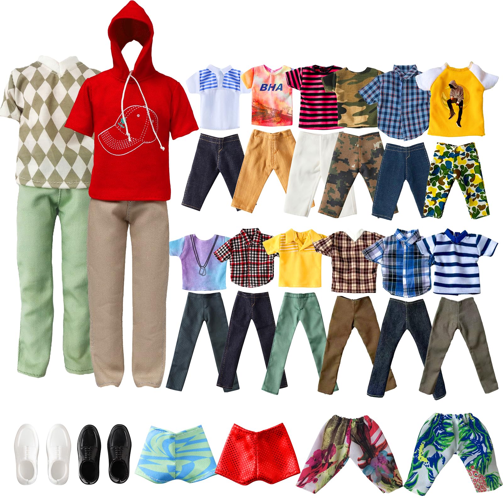Doll clothes set for 11.5 inch boy doll