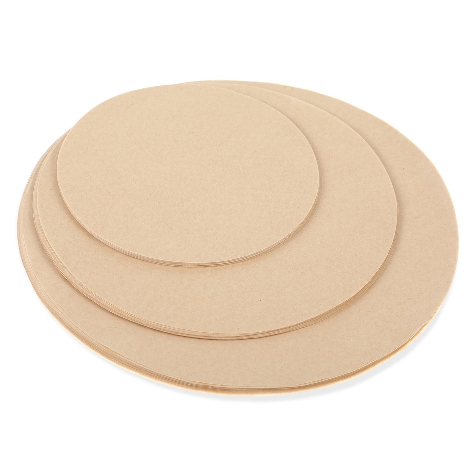 150 sheets round baking parchment paper pack