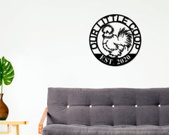 18 gauge steel sign suitable for indoor and outdoor use