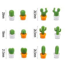 18pcs cactus magnets for fridge and locker by Benbo