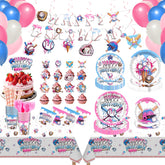 Banner image for 192pcs Ice Cream Drip Baseball Birthday Decorations Set