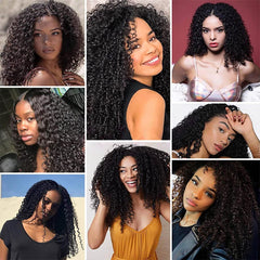 1B natural black deep wave hair bundles 31 inch pack