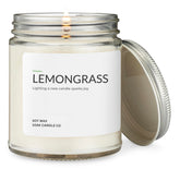 1OAK Lemongrass Candle 7oz soy wax hand-poured