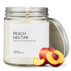 1OAK Peach Candle 7oz soy wax Peach Nectar