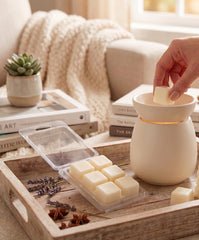 Peppermint scented wax melts 24 cubes