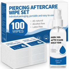 2-in-1 piercing aftercare spray 3-38oz bottle