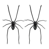Two pack 3D printed realistic spider magnets on fridge