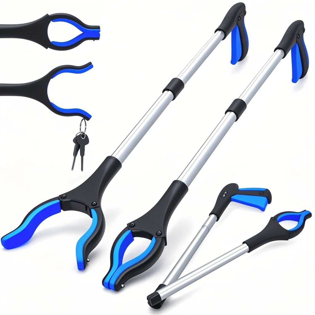 2-pack grabber tool with ergonomic handle