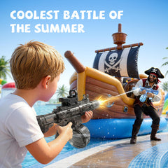 2-pack water gun kids with LED light