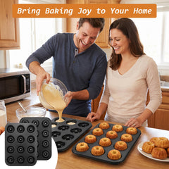 Pan size 13.8 x 10.5 inches designed to fit standard ovens