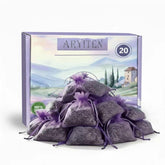 20 Pack Lavender Sachet Bags ready to hang in drawers