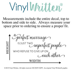 23W x 11H black vinyl classroom wall decal with transfer tape included