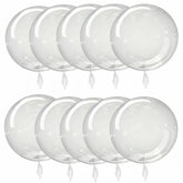 24 inch clear TPU bubble balloon 10 pack for weddings
