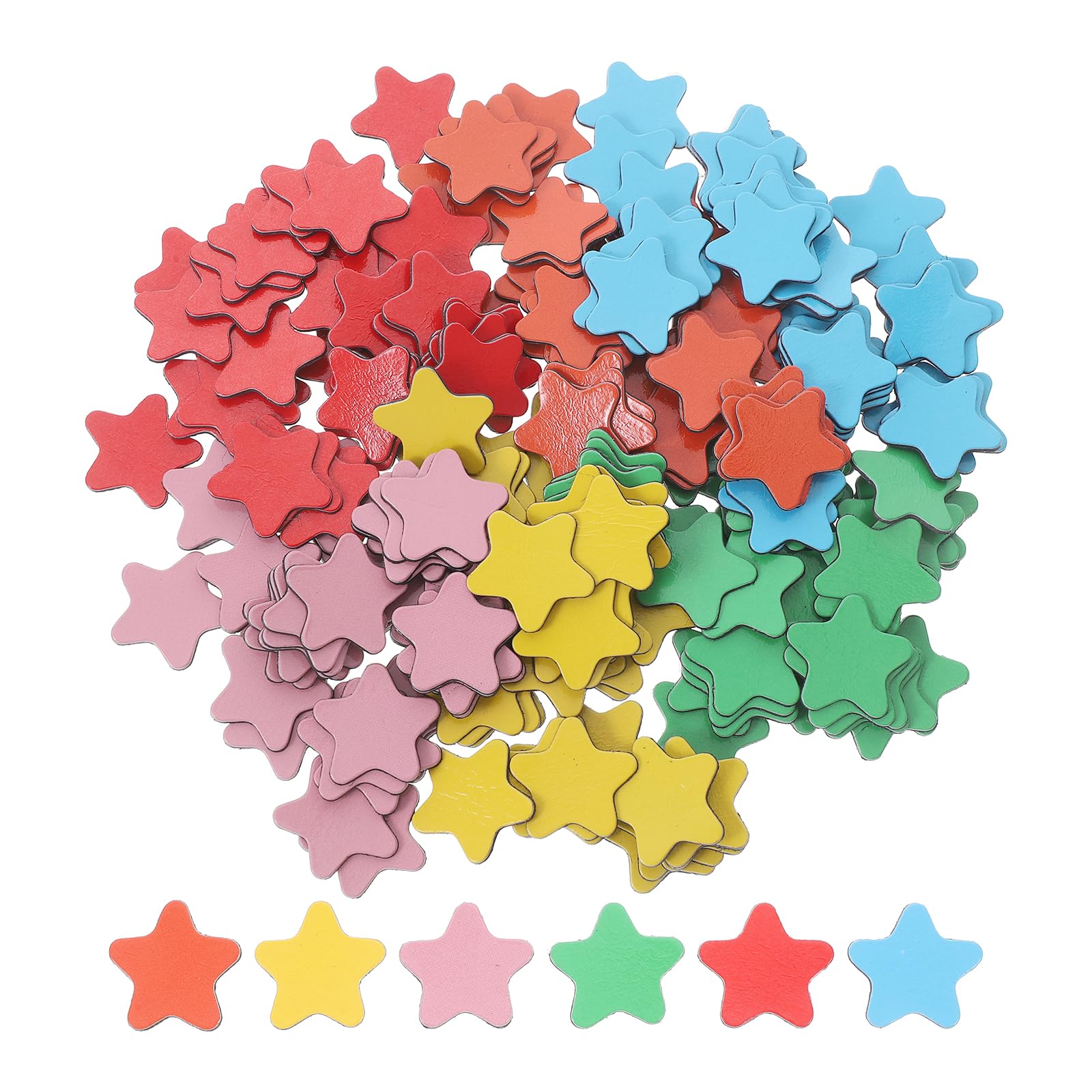 240Pcs Star Magnets bulk pack for whiteboards and fridges