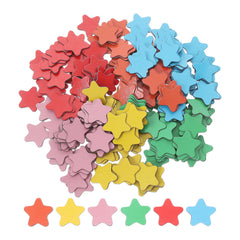 240Pcs Star Magnets bulk pack for whiteboards and fridges