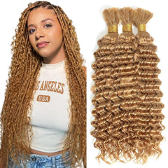 27 honey blonde braiding hair bundle