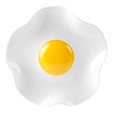 2Pcs egg spoon rest handmade ceramic set for kitchen counter