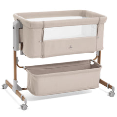 3-in-1 baby bassinet bedside sleeper rocking