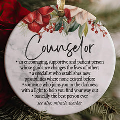 3-inch ceramic ornament UV print detail
