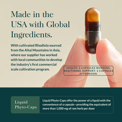 Adaptogen based stress support herbal supplement