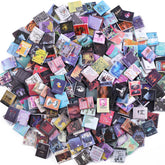 300pcs mini books set for dollhouse decor