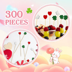 300 piece bamboo cocktail picks pack