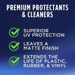 Compatible surfaces vinyl plastic rubber PVC metal gel coat fiberglass stainless steel