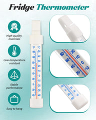 Package shows 30pcs thermometer pack in packaging