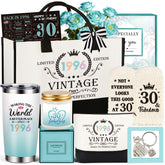 Vintage 1996 canvas tote bag as part of 8-piece gift set