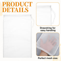 30x20 cm filter bag with fine mesh for straining