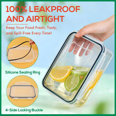 Two 34oz containers for snacks and fruit