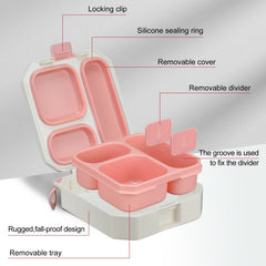 35oz leak proof lunch box with compartments